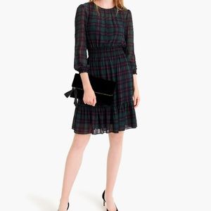 J.Crew Holiday Plaid Dress